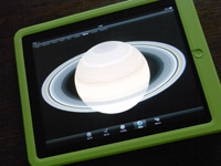 iPad　土星